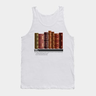 Define Book Tank Top